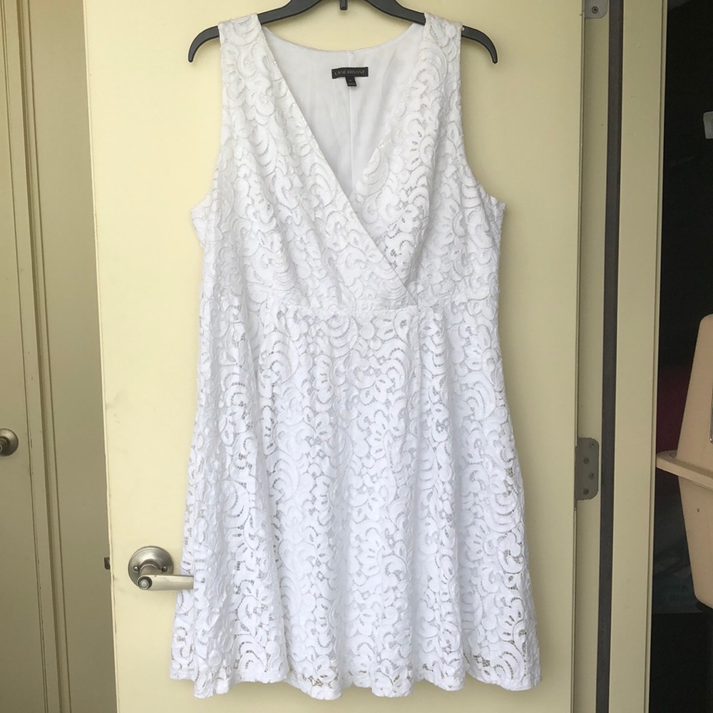 Lane Bryant Lace Sleeveless Dress